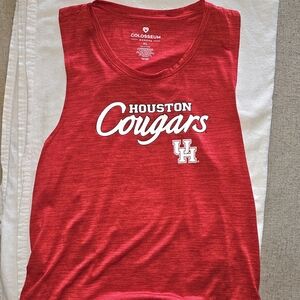 Women's "U of H" Houston Cougars racerback tank